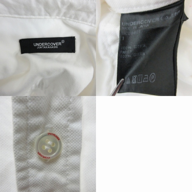 UNDERCOVER(アンダーカバー)のアンダーカバー 近年 プルオーバー オックスフォード シャツ コットン切替 1 メンズのトップス(シャツ)の商品写真