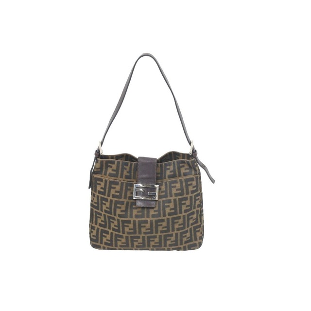 FENDI フェンディ マンマバケット ズッカ柄 ハンドバッグ 305-26727