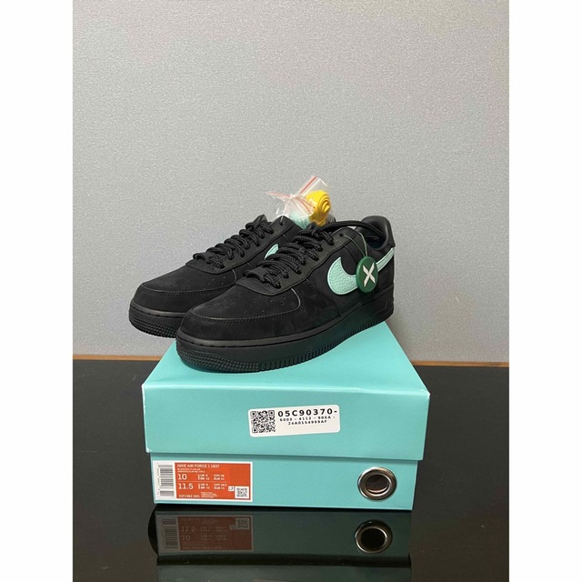 Tiffany & Co. Nike Air Force 1 Low 1837ブラック系カット