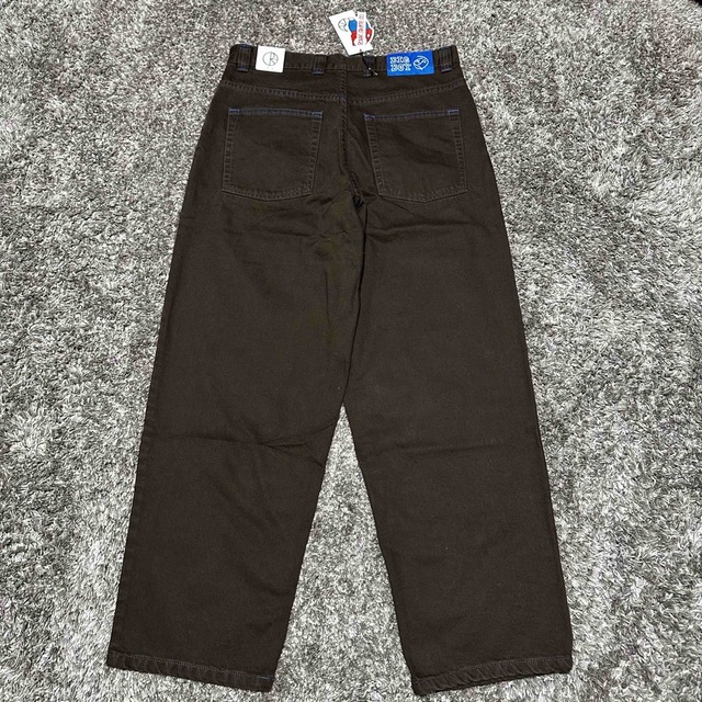 POLAR SKATE CO.(ポーラースケートカンパニー)のPOLAR SKATE CO. BIG BOY JEANS BROWN BLUE メンズのパンツ(デニム/ジーンズ)の商品写真