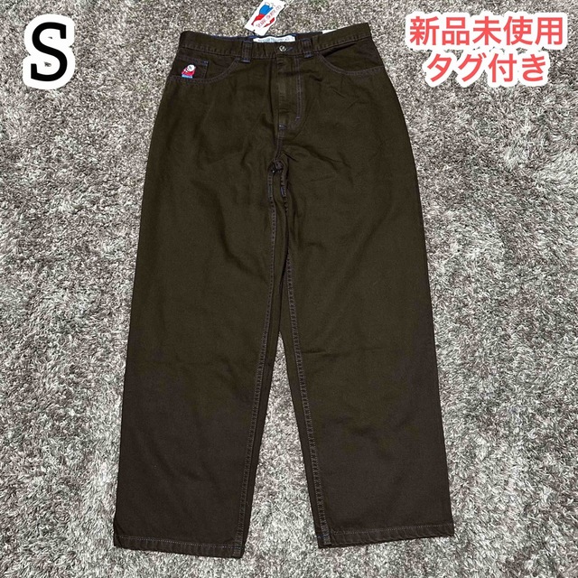 POLAR SKATE CO.(ポーラースケートカンパニー)のPOLAR SKATE CO. BIG BOY JEANS BROWN BLUE メンズのパンツ(デニム/ジーンズ)の商品写真