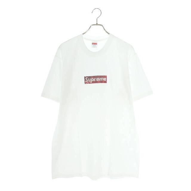 シュプリーム ×スワロフスキー SWAROVSKI 19SS Swarovski Box Logo Tee ...