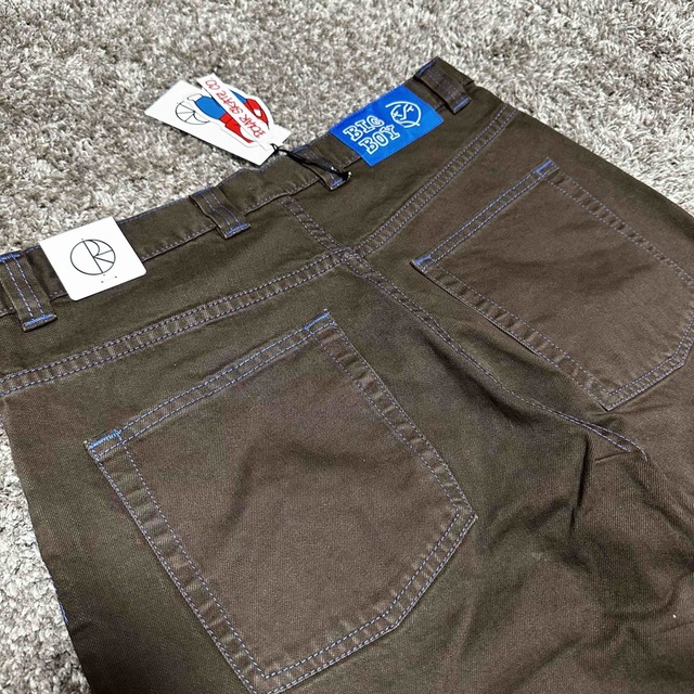 POLAR SKATE CO.(ポーラースケートカンパニー)のPOLAR SKATE CO. BIG BOY JEANS BROWN BLUE メンズのパンツ(デニム/ジーンズ)の商品写真