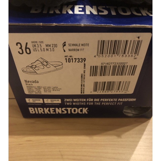 BIRKENSTOCK(ビルケンシュトック)の【新品】国内正規品 ビルケンシュトック ネバダ Nevada 36  23センチ レディースの靴/シューズ(サンダル)の商品写真