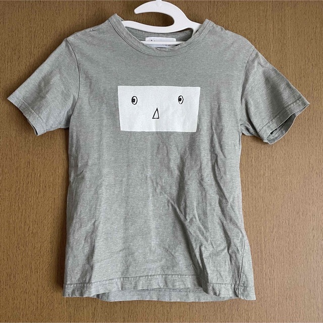 mina perhonen(ミナペルホネン)のグレー　ミナペルホネン　mina anim Tシャツ　XS レディースのトップス(Tシャツ(半袖/袖なし))の商品写真