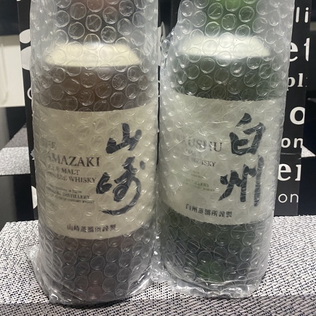 サントリー(サントリー)の白州NV.山崎NV 各1本 食品/飲料/酒の酒(ウイスキー)の商品写真