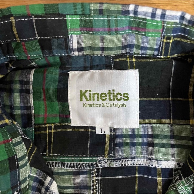 kinetics(キネティックス)の【新品】kinetics 半袖シャツ メンズ メンズのトップス(シャツ)の商品写真