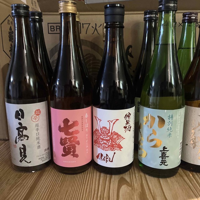 日本酒　四合瓶10本セット少し値上げになってます