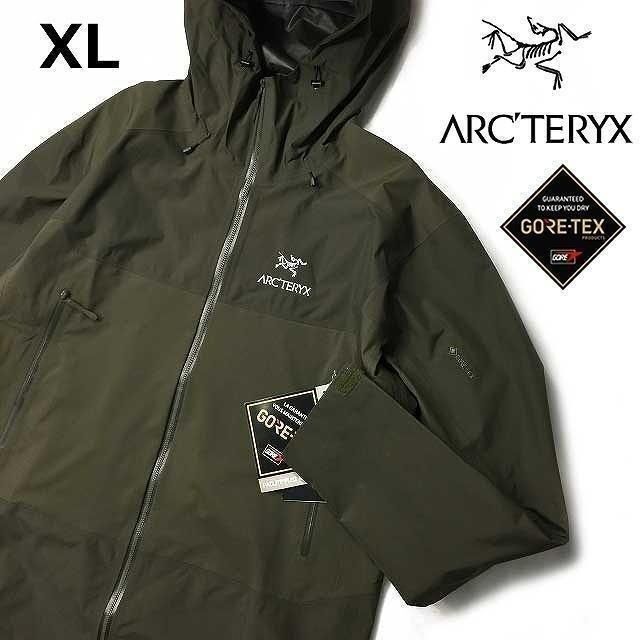 アークテリクス ダウンジャケット GORE-TEX(XL)黒 201112