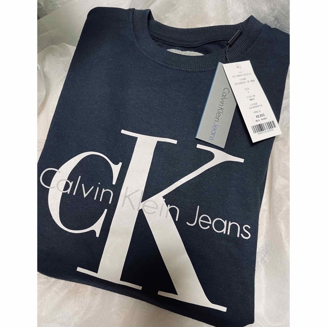 Calvin Klein(カルバンクライン)のカルバンクライン メンズトレーナー スウェットＬ★新品 5026 CALVIN メンズのトップス(スウェット)の商品写真