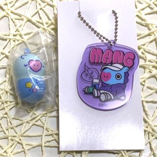 BT21 - BT21 クーナッツ ファミマ キーホルダー MANG マン 2点セットの ...