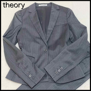 セオリー(theory)のTheory　セオリー　パンツスーツ　セットアップ　　ビジネス　ストライプ(スーツ)