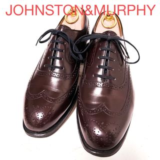 ジョンストンアンドマーフィー(JOHNSTON & MURPHY)の81.JOHNSTON&MURPHY 海外製 ウィングチップ UK7(ドレス/ビジネス)