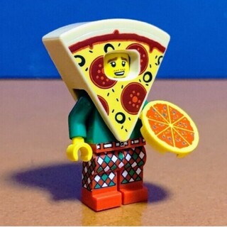レゴ(Lego)のレゴ★シティ ミニフィグ ピザ男＋ピザ 新品 人気(キャラクターグッズ)