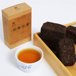 【黒茶】陕西官茶 (金花入茯磚茶) 100g/袋(茶)
