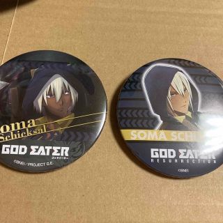 ゴッドイーター GOD EATER ソーマ キーホルダー 缶バッジ 非売品