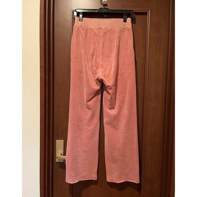 L'Appartement DEUXIEME CLASSE(アパルトモンドゥーズィエムクラス)のL'Apparement【アメリカーナ】Pile Relax PANTS  レディースのパンツ(カジュアルパンツ)の商品写真