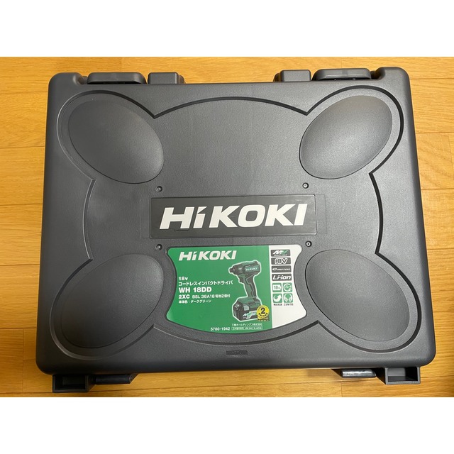 日立(ヒタチ)の新品　WH18DD HiKOKI(ハイコーキ) インパクトドライバー　18V スポーツ/アウトドアの自転車(工具/メンテナンス)の商品写真