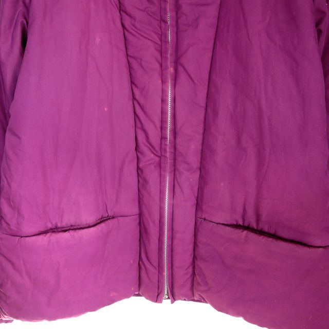 L.L.Bean(エルエルビーン)のLLBean 裏地フリース ナイロンジャケット 紫×赤 ツートン レディース レディースのジャケット/アウター(ナイロンジャケット)の商品写真