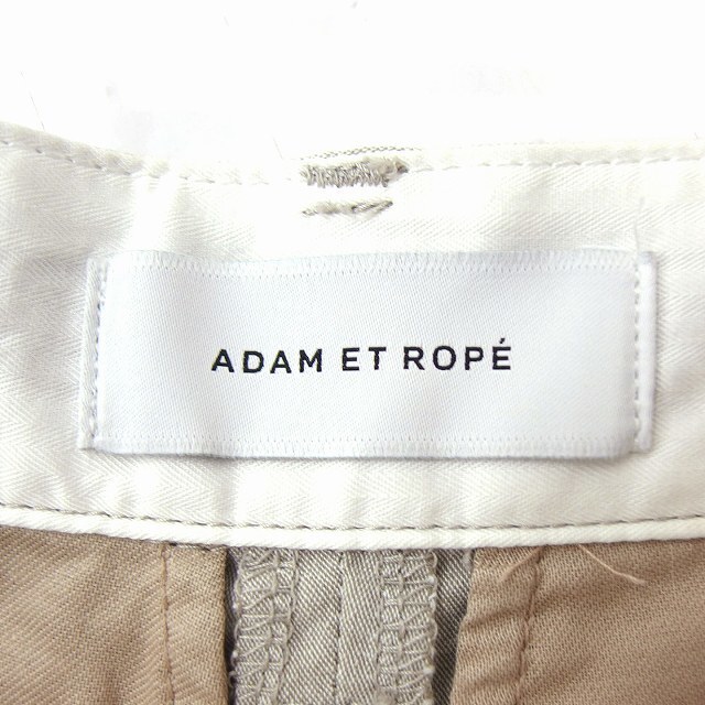 Adam et Rope'(アダムエロぺ)のアダムエロペ Adam et Rope' テーパード パンツ ノータック 無地 レディースのパンツ(その他)の商品写真