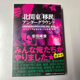 北関東「移民」アンダーグラウンド　ベトナム人不法滞在者たちの青春と犯罪(文学/小説)