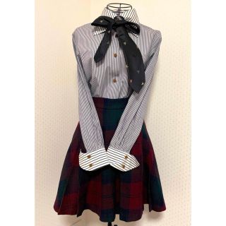 ヴィヴィアン(Vivienne Westwood) ストライプシャツ シャツ/ブラウス