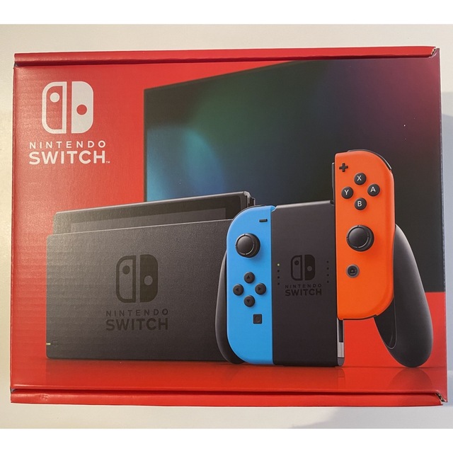 新型 Nintendo Switch 本体 ネオンブルー