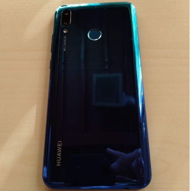 HUAWEI(ファーウェイ)のHuawei nova lite 3 オーロラブルー simフリー 32GB スマホ/家電/カメラのスマートフォン/携帯電話(スマートフォン本体)の商品写真