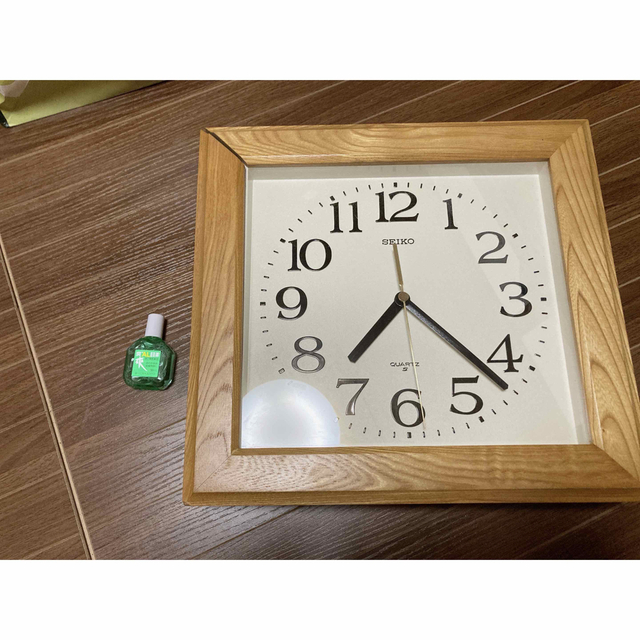 SEIKO - 【迅速発送☆】SEIKO 壁掛け時計 ウッドテイストの通販 by
