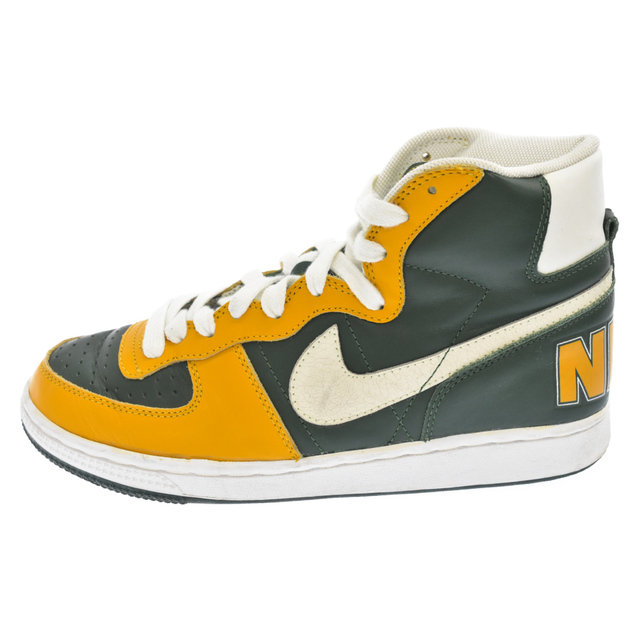 NIKE(ナイキ)のNIKE ナイキ TERMINATOR HI SEATTLE 307147-131 ターミネーターハイ ハイカットスニーカーシューズ イエロー/グリーン メンズの靴/シューズ(スニーカー)の商品写真