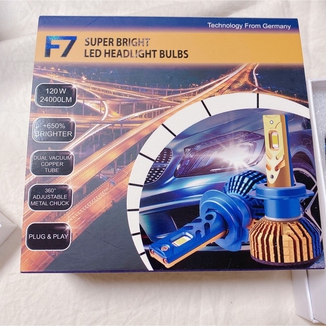 最大82%OFFクーポン ✨新品未使用品✨LED HEADLIGHT ヘッドライト 2個セット