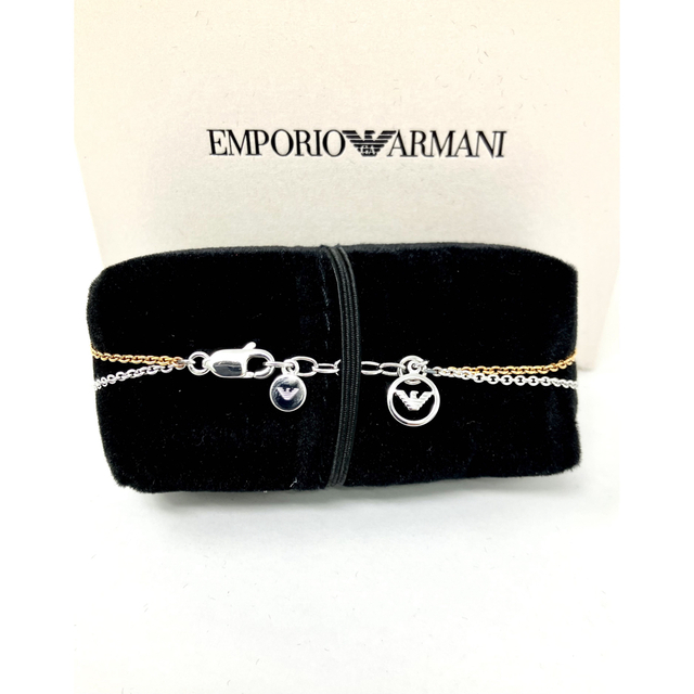 Emporio Armani(エンポリオアルマーニ)の新品　EMPORIO ARMANI ピアス、ブレスレット　セット レディースのアクセサリー(ブレスレット/バングル)の商品写真