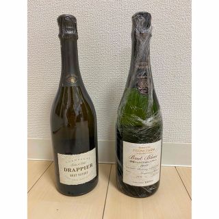 サントリー(サントリー)の 津軽シャルドネ＆ピノノワール　と　自然派シャンパン ドラピエ 　２本セット(シャンパン/スパークリングワイン)