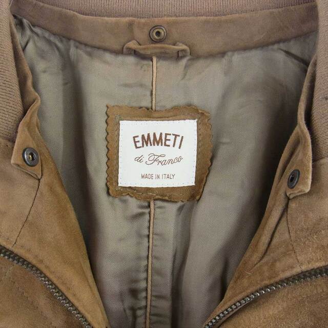 エンメティ EMMETI レザージャケット GOAT SKIN SUEDE JACKE エンメティ EMMETI レザージャケット GOAT SKIN SUEDE JACKE