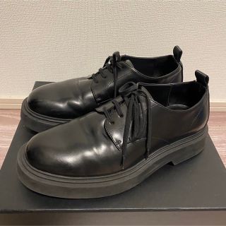 ザラ(ZARA)のZARA ザラ　厚底レザーシューズ　size43(ドレス/ビジネス)