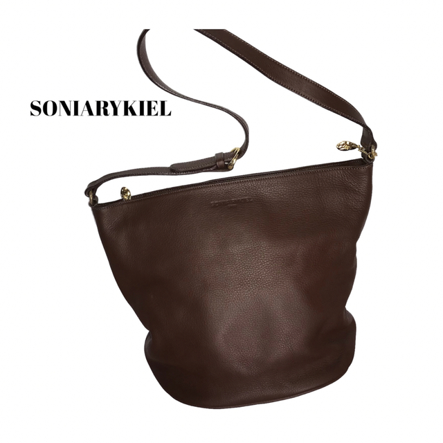 SONIA RYKIEL(ソニアリキエル)の良品ソニアリキエル　レザートートバッグ レディースのバッグ(トートバッグ)の商品写真
