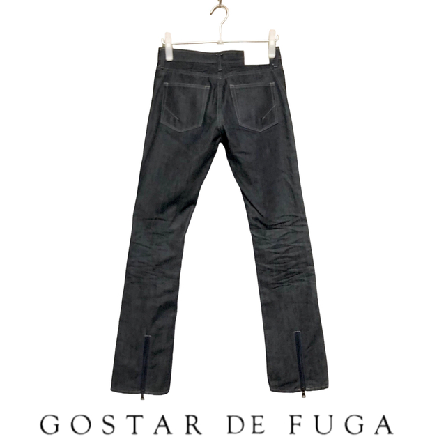 GOSTAR DE FUGA(ゴスタールジフー)の【新品】GOSTAR DE FUGA ヘムジッパー リジッドデニム メンズのパンツ(デニム/ジーンズ)の商品写真