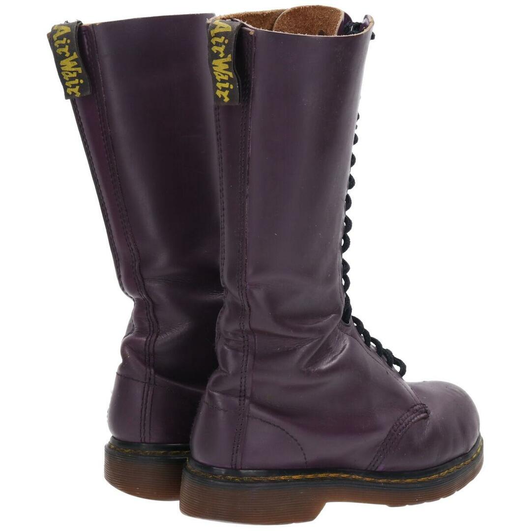 Dr.Martens(ドクターマーチン)の古着 ドクターマーチン Dr.Martens 20ホールブーツ 英国製 UK4 レディース22.5cm /saa010983 レディースの靴/シューズ(ブーツ)の商品写真