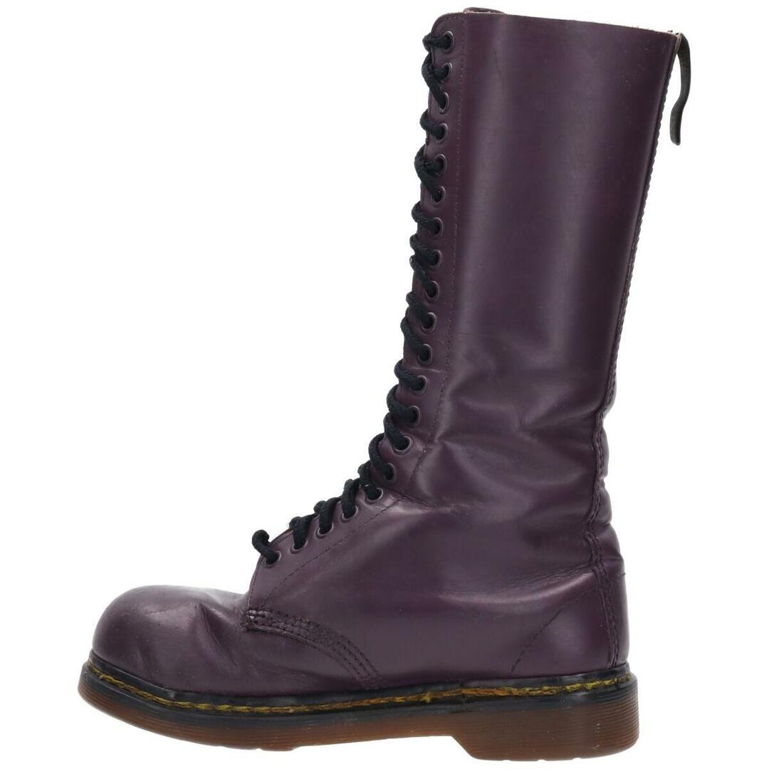 Dr.Martens(ドクターマーチン)の古着 ドクターマーチン Dr.Martens 20ホールブーツ 英国製 UK4 レディース22.5cm /saa010983 レディースの靴/シューズ(ブーツ)の商品写真