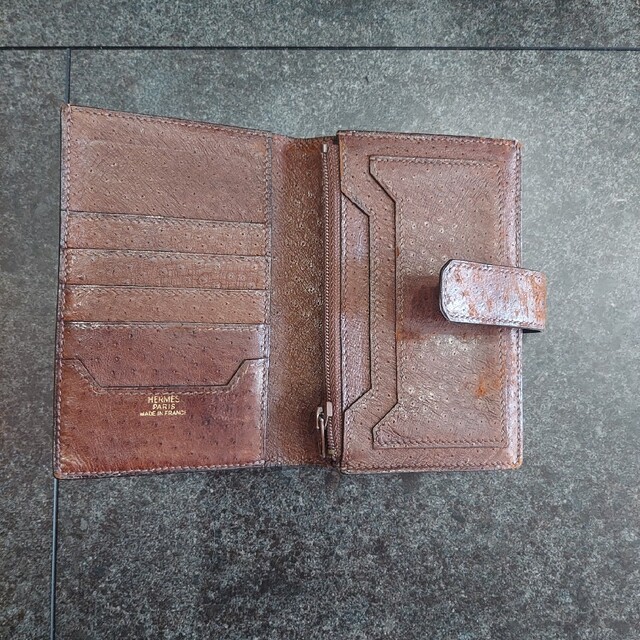 エルメス HERMES ジュラ 折り財布 レア - 財布