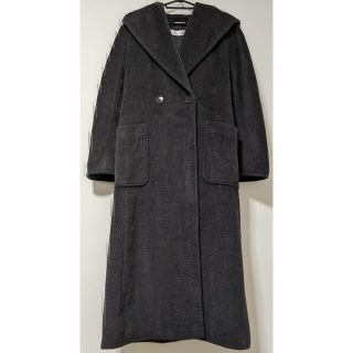 マックスマーラ(Max Mara)のMax Mara ウール カシミヤ フードコート(ロングコート)