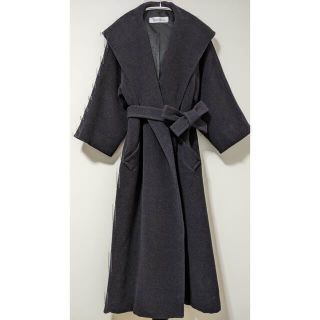 マックスマーラ(Max Mara)のMax Mara ウール フードコート(ロングコート)