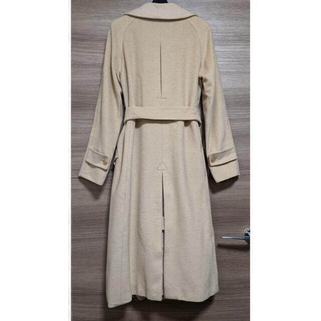 マックスマーラ MaxMara 最高級白タグ キャメル100% ロングコート