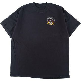 ハーレーダビッドソン(Harley Davidson)の古着 ハーレーダビッドソン Harley-Davidson 両面プリント モーターサイクル バイクTシャツ メンズL /eaa321564(Tシャツ/カットソー(半袖/袖なし))