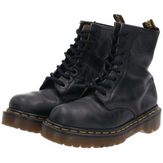 ドクターマーチン(Dr.Martens)の古着 ドクターマーチン Dr.Martens 厚底 8ホールブーツ 英国製 UK4 レディース22.5cm /saa010985(ブーツ)