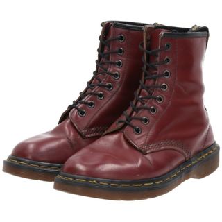 ドクターマーチン(Dr.Martens)の古着 ドクターマーチン Dr.Martens 8ホールブーツ 英国製 UK5 レディース23.5cm /saa010978(ブーツ)