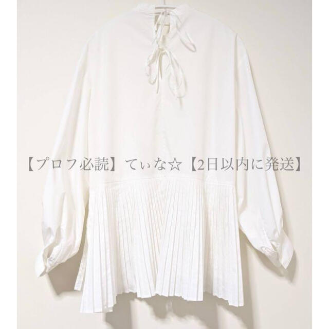 ANAYI タイプライタースソプリーツ ブラウス