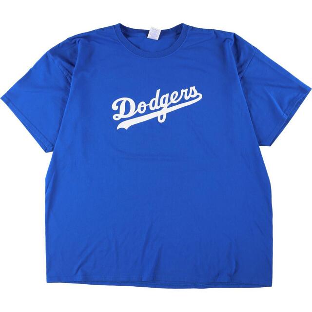ジャージーズ Jerzees MLB LOS ANGELES DODGERS ロサンゼルスドジャース 両面プリント スポーツプリントTシャツ メンズXXL /eaa319759