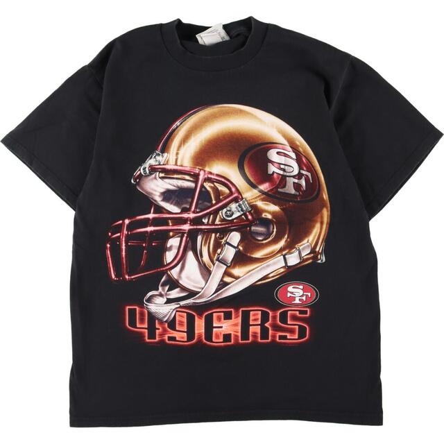 90年代 リー Lee SPORT NFL SANFRANCISCO 49ERS サンフランシスコフォーティナイナーズ スポーツプリントTシャツ メンズM ヴィンテージ /eaa319763