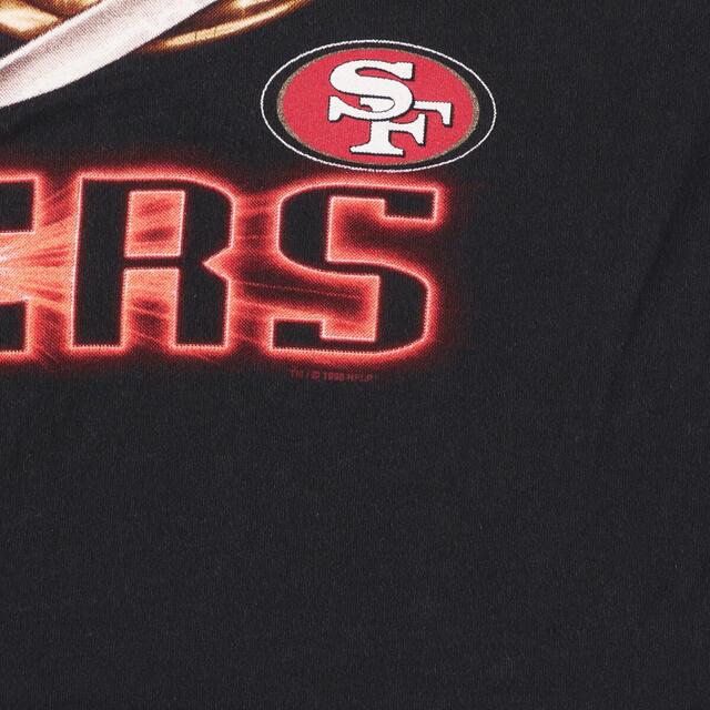 90年代 リー Lee SPORT NFL SANFRANCISCO 49ERS サンフランシスコフォーティナイナーズ スポーツプリントTシャツ メンズM ヴィンテージ /eaa319763